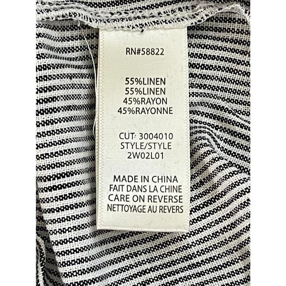 NWOT Max Studio Linen Womens Easy Leg Pant Size 2XL - Picture 6 of 7